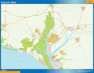 Mapa Imantado Huelva Area