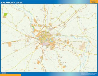 Mapa Imantado Salamanca Area