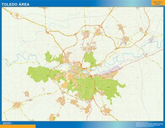 Mapa Imantado Toledo Area