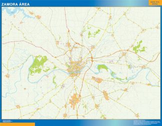 Mapa Imantado Zamora Area