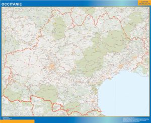 Mapa OccitanIe
